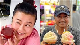 林美秀(左一)和尤秋興(右一)日前到澎湖錄製實境節目。（圖／翻攝林美秀、尤秋興臉書）