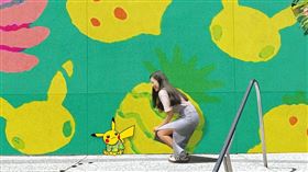 寶可夢,皮卡丘,貓空,松菸,彩蛋(台北觀傳局 提供)