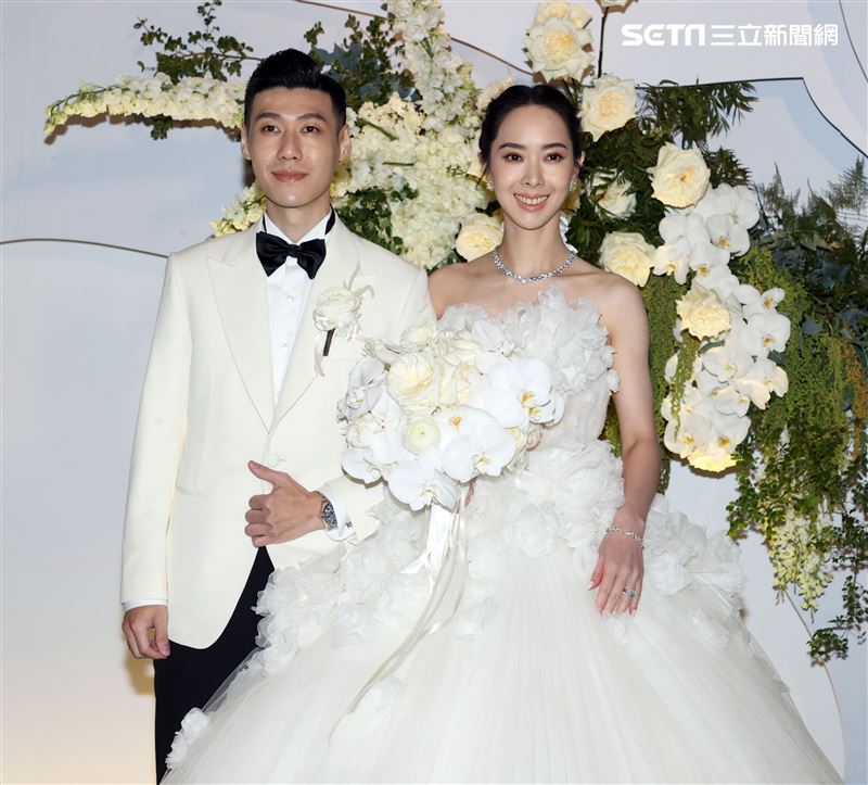 Alex、香蜜拉世紀婚宴。（記者邱榮吉/攝影）