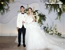 Alex、香蜜拉世紀婚宴。（記者邱榮吉/攝影）
