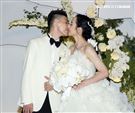 Alex、香蜜拉世紀婚宴。（記者邱榮吉/攝影）