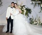 Alex、香蜜拉世紀婚宴。（記者邱榮吉/攝影）