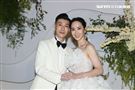 Alex、香蜜拉世紀婚宴。（記者邱榮吉/攝影）