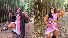 姜恩熙 禰豆子 健身 （圖／翻攝自IG）

https://www.instagram.com/eheekang/?hl=zh-tw