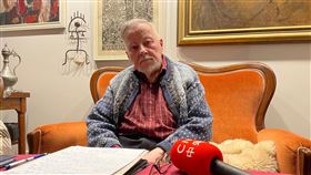 立陶宛「國父」：世界局勢在變化  台灣扮重要角色立陶宛1990年脫離蘇聯、恢復獨立後第一任元首，新自由民主立陶宛的「國父」維陶塔斯．藍斯柏吉斯說，世界局勢正經歷重大變化，台灣在其中扮演重要角色。中央社記者陳韻聿維爾紐斯攝  111年1月24日