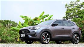 ▲MG HS PHEV休旅。（圖／鍾釗榛攝影）