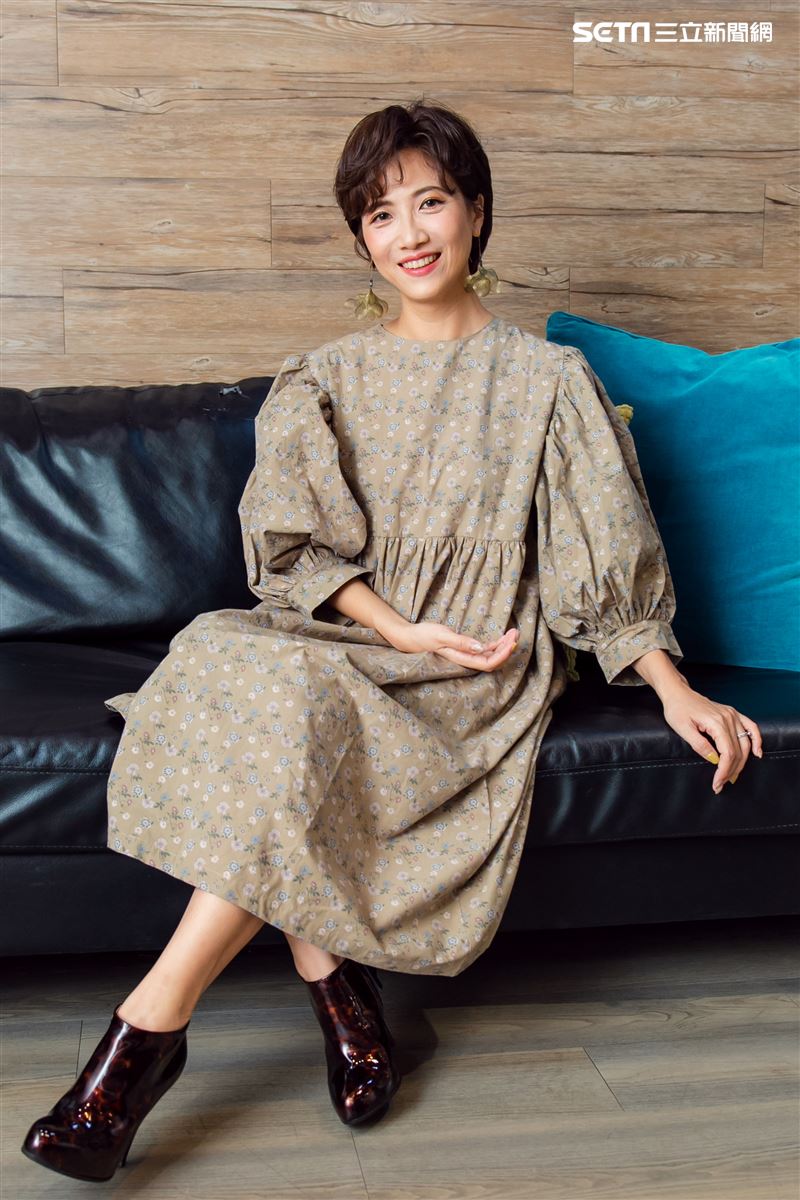 徐麗雯三立新聞網專訪。（圖／記者楊澍攝影）