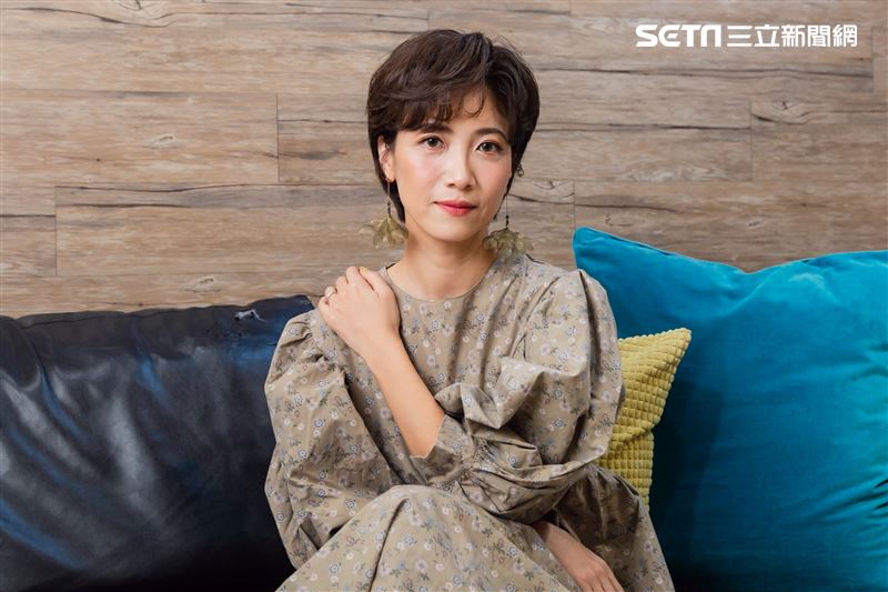徐麗雯三立新聞網專訪。（圖／記者楊澍攝影）