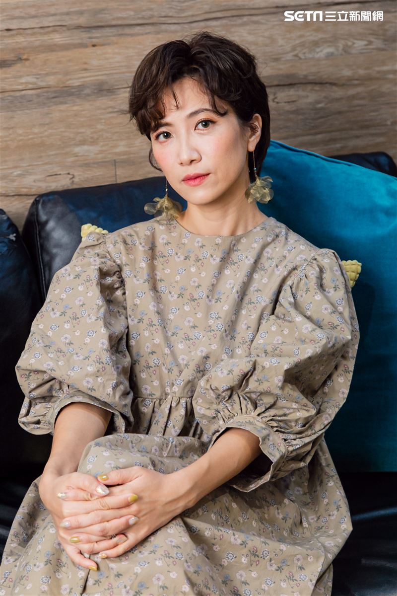 徐麗雯三立新聞網專訪。（圖／記者楊澍攝影）