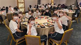 橘高校來台灣6天！超豐盛菜單曝光　橘色惡魔愛上「這美食」：非常好吃▲（圖／翻攝自中華文化總會臉書）