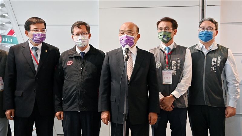 是否跟進國防部抵制特斯拉？蘇貞昌回這句