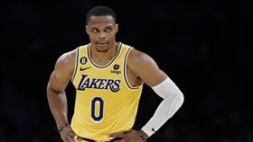 ▲威斯布魯克（Russell Westbrook）全場只投進1球。（圖／美聯社／達志影像）