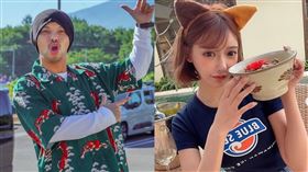 明日花綺羅、黃明志（圖／翻攝自明日花綺羅、黃明志IG）