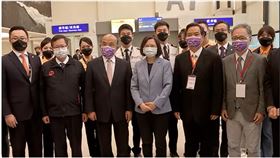 蔡英文總統今(13）日視察桃園國際機場。