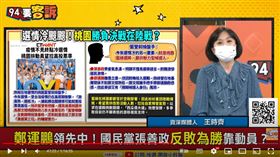 王時齊表示張善政沒有號召能力，地方又沒整合好導致人氣越來越弱