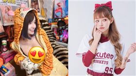 網紅郭鬼鬼有「雪乳戰神」封號，臉書發文挺林襄。（圖／翻攝自郭鬼鬼臉書、林襄IG）