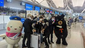 賀台日重啟觀光往來  喔熊組長努力迎