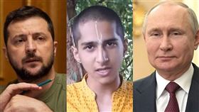 翻攝自阿南德影片、澤倫斯基普丁IG、美國約翰霍普金斯大學網站