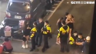 北市西門町2辣妹當街互毆　員警帶回管束