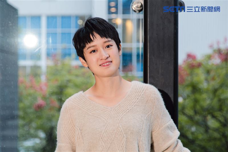 葉慈毓三立新聞網專訪。（圖／記者楊澍攝影）