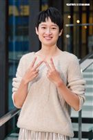 葉慈毓三立新聞網專訪。（圖／記者楊澍攝影）