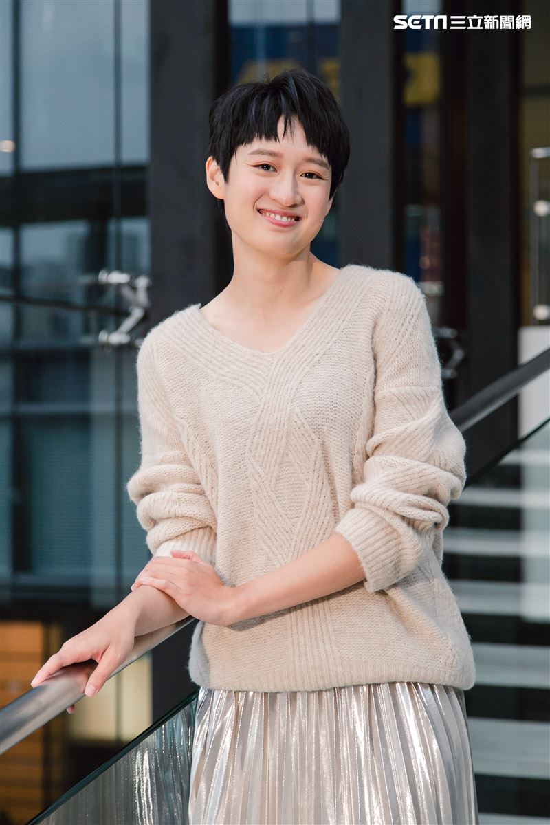 葉慈毓三立新聞網專訪。（圖／記者楊澍攝影）