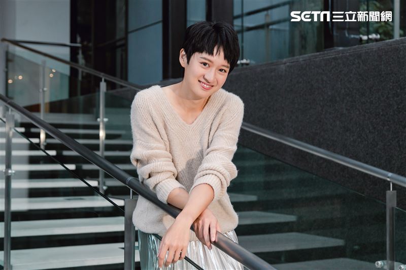 葉慈毓三立新聞網專訪。（圖／記者楊澍攝影）