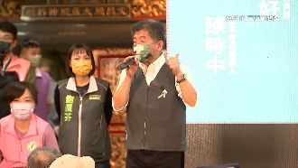 陳時中啟動廟口宣講　首站選北投區拋政策