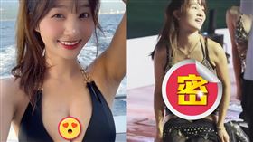 邱紫庭跳舞脫褲子。（圖／翻攝自邱紫庭IG）