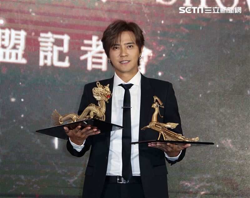 羅志祥加盟華納音樂。（記者邱榮吉/攝影）