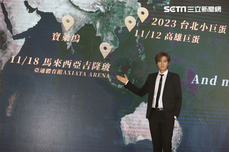 羅志祥加盟華納音樂。（記者邱榮吉/攝影）