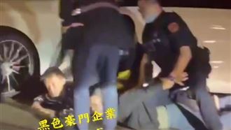 桃園無照男開賓士酒駕自撞　酒測值超驚人