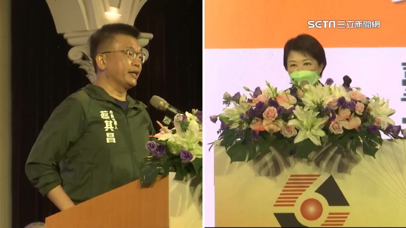 蔡其昌、盧秀燕同場　致詞如政見角力