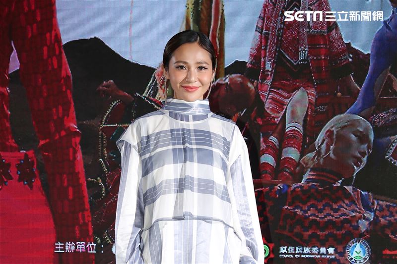 梁文音出席臺北時裝週開幕大秀。（圖／記者楊澍攝影）