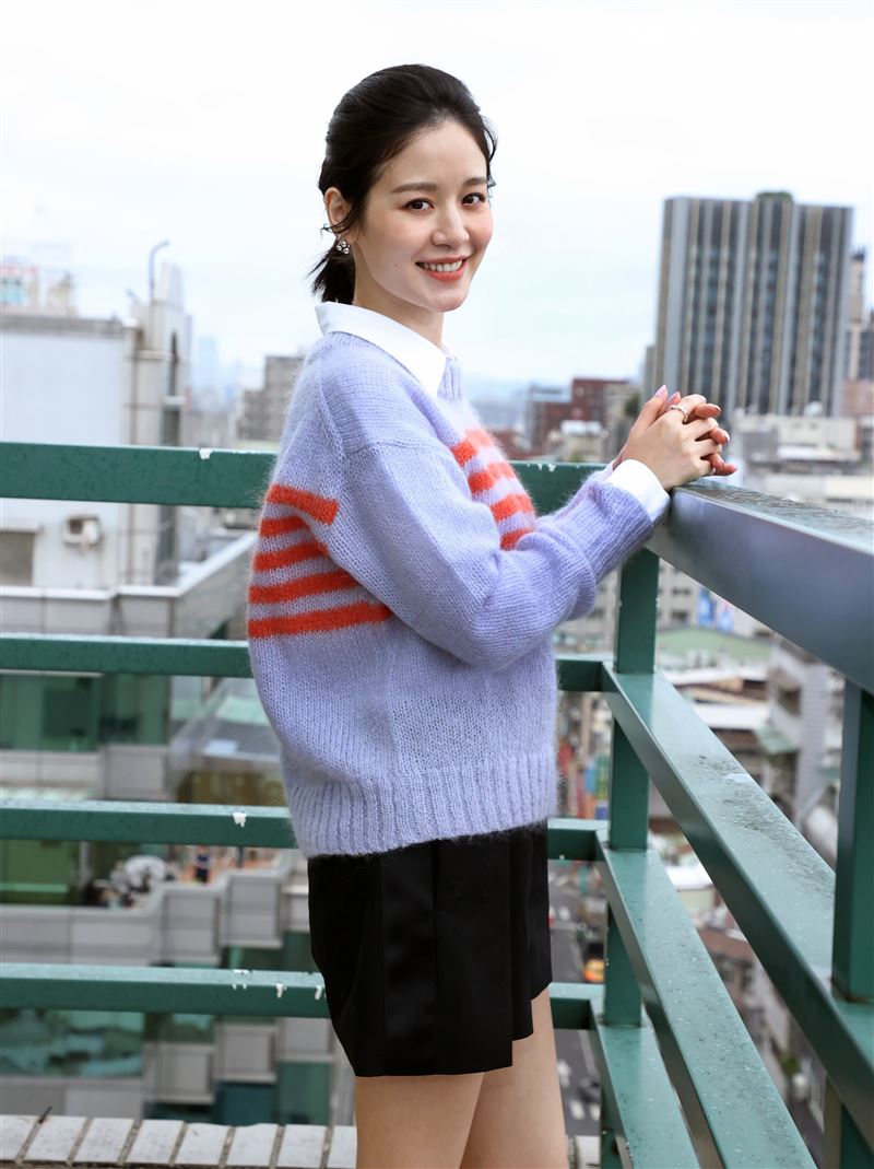 「你在我心上」袁子芸三立新聞網專訪。（記者邱榮吉/攝影）