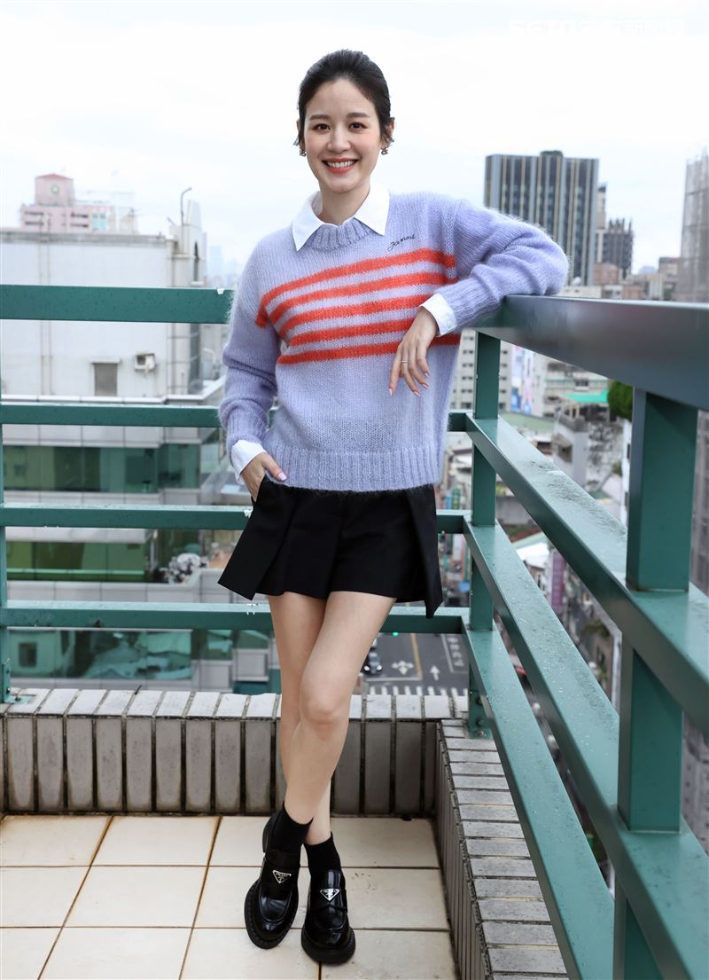 「你在我心上」袁子芸三立新聞網專訪。（記者邱榮吉/攝影）