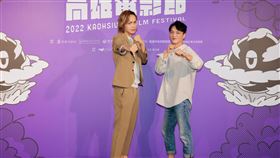 黃鐙輝（左）和藍葦華（右）在《拳職人員》中飾演兄弟。（圖／高雄電影節提供）