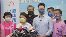 立委蔣萬安、台中市長盧秀燕。