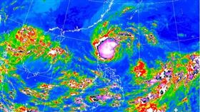 尼莎　颱風　共伴效應　（圖／翻攝自中央氣象局）
