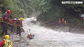 宜蘭縣,南澳,金岳瀑布,溯溪,受困