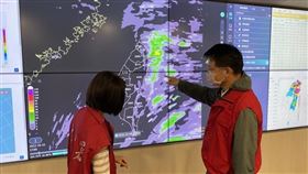 尼莎颱風發布海上颱風警報，經濟部成立應變小組因應。（圖／經濟部水利署提供）