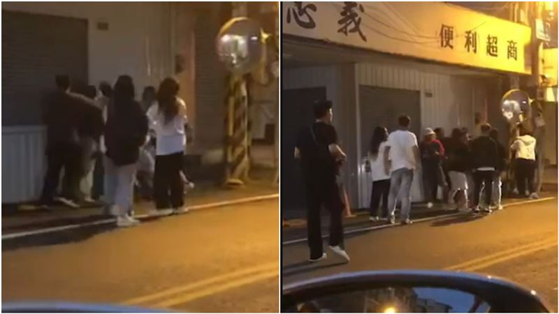 酒醉男「狂吐噴泉」！他車慘被潑濺爆衝突