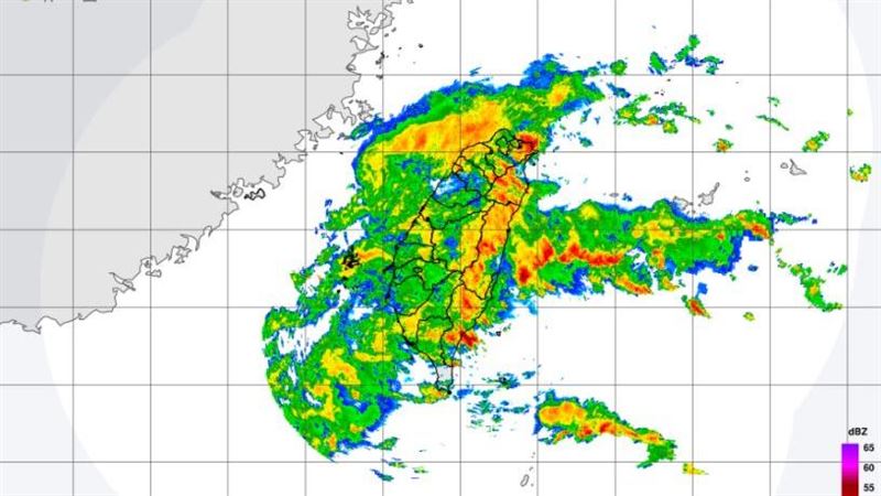 尼莎長大致災降雨襲2地區　宜蘭淹水警戒