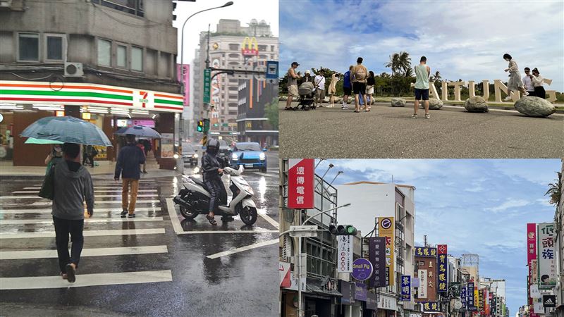 各地大豪雨！台東卻出太陽　北部人超羨慕