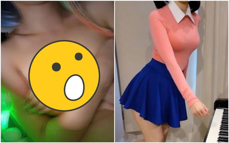 鋼琴女神脫了！全裸破尺度濕身遮胸躺浴缸
