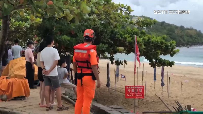 尼莎逼近！墾丁海邊插紅旗　東琉線照行駛