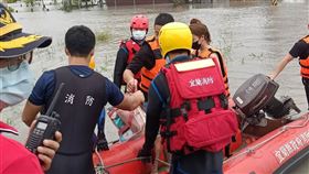 宜蘭大淹水▲（圖／翻攝自林姿妙臉書）

