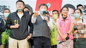 陳時中梁文傑競選總部成立（圖／翻攝自林楚茵臉書）