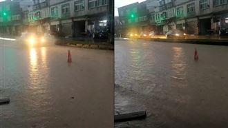 暴風雨猛炸！頭城民宅10分鐘成「水庫」