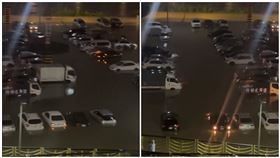 破50台車全部泡湯！百齡橋下淹成「大型游泳池」網驚：車主要哭了